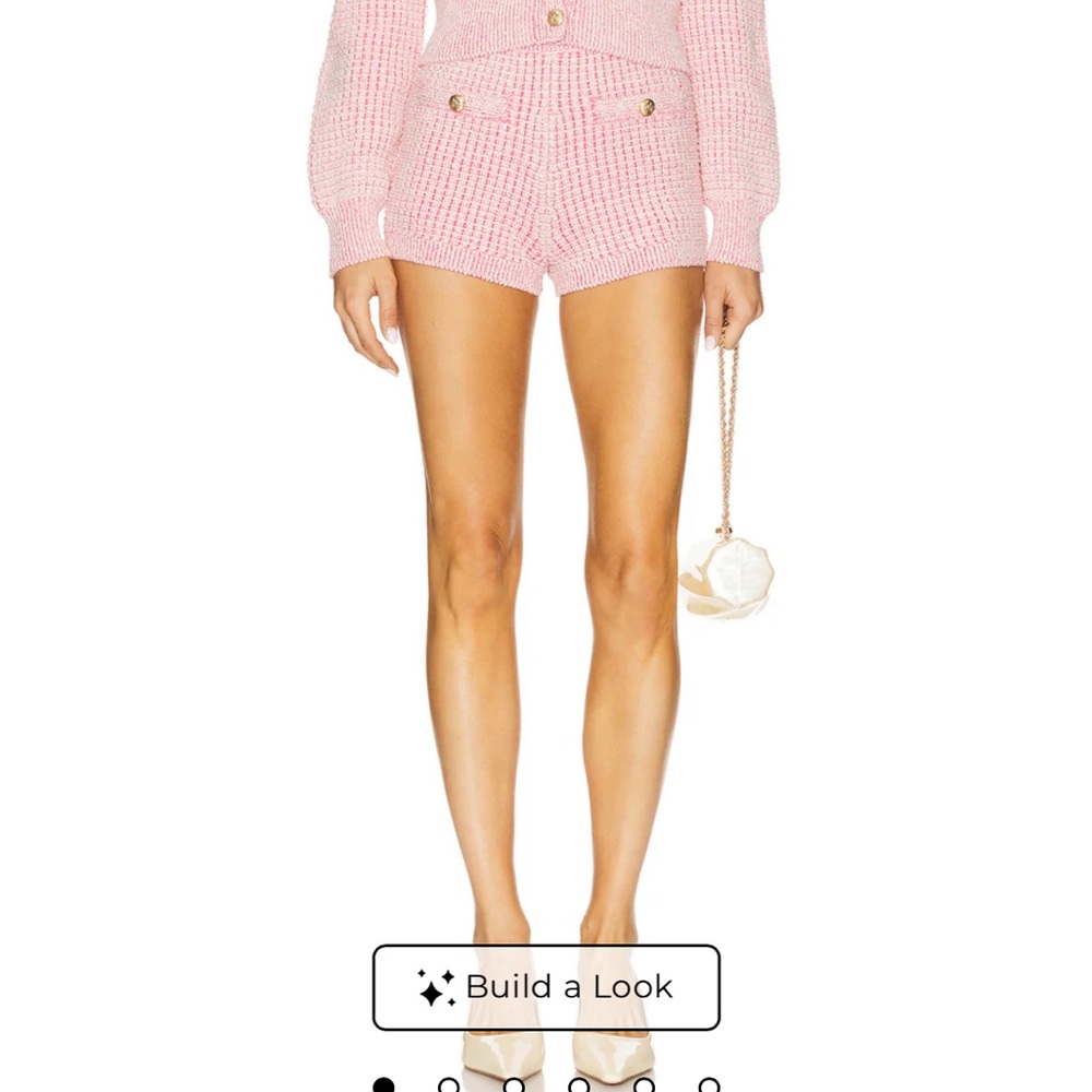 New MAJORELLE Pink High Waist Women's Shorts